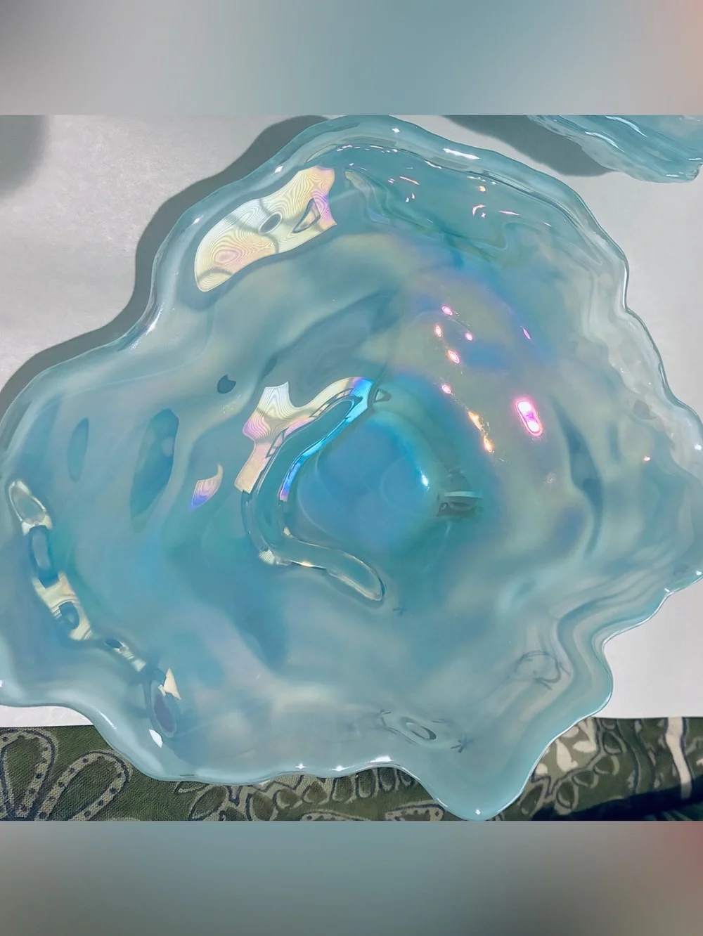 Akcam Glass handmade iridescent